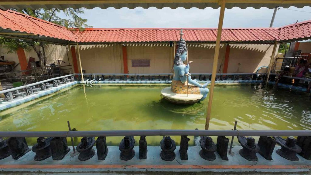 108 Shiva Lingas Inside the Temple Premise