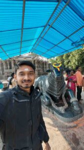 thousand pillar temple warangal - nandi