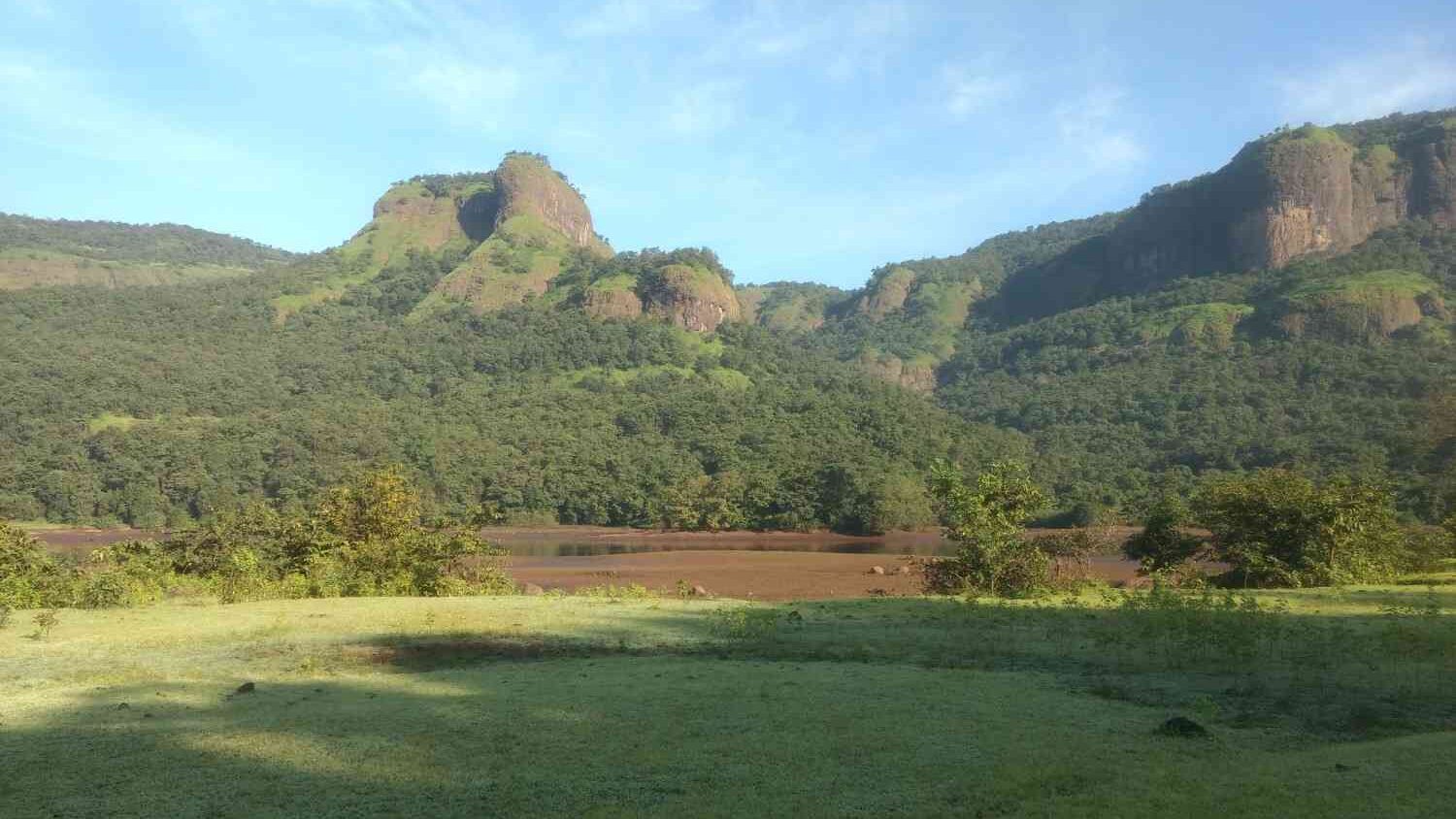 Devkund Waterfall Trek Trail View
