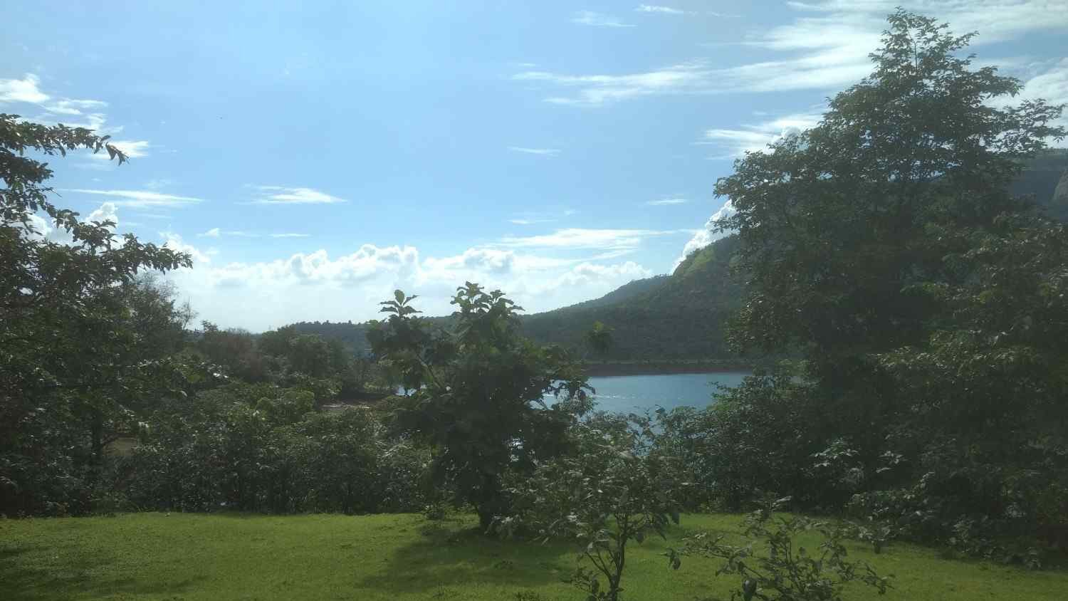 devkund waterfall - View from my room