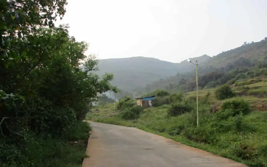 patan goan route to visapur fort