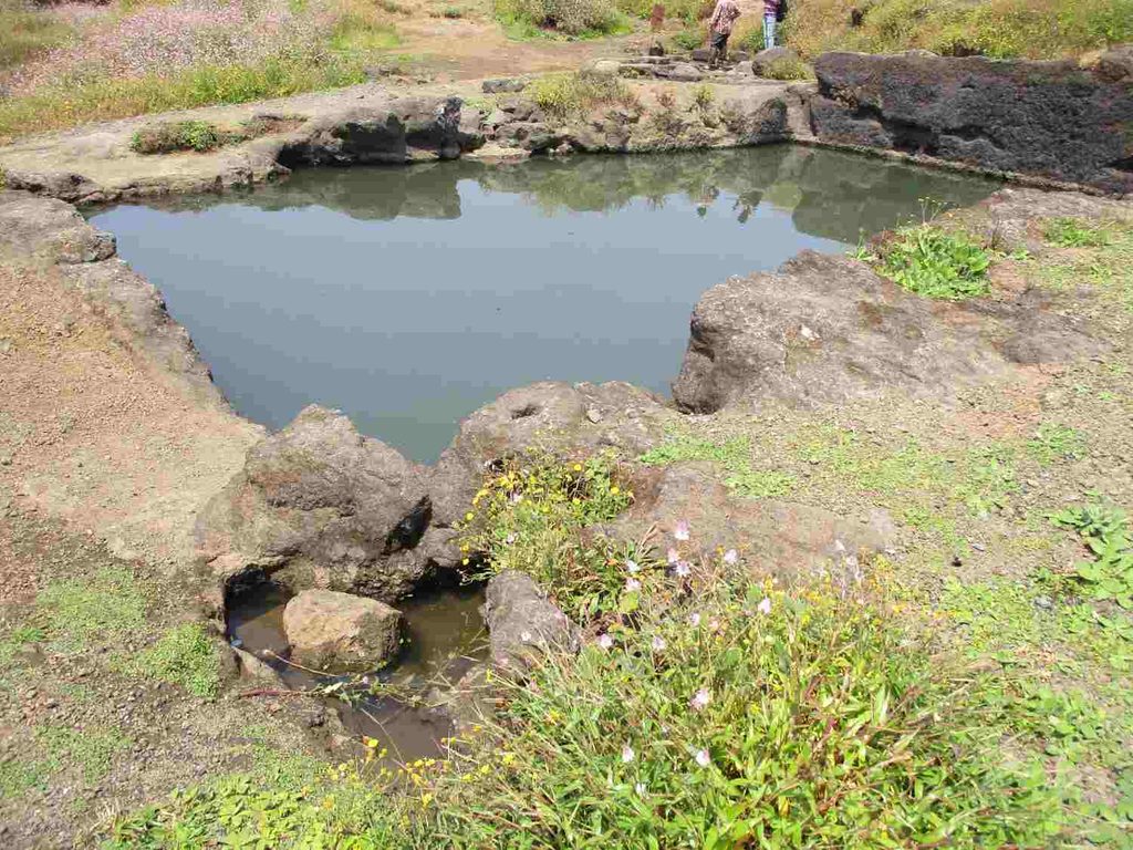 Historic Water Tanks and Stepwell - Lohagad fort pune